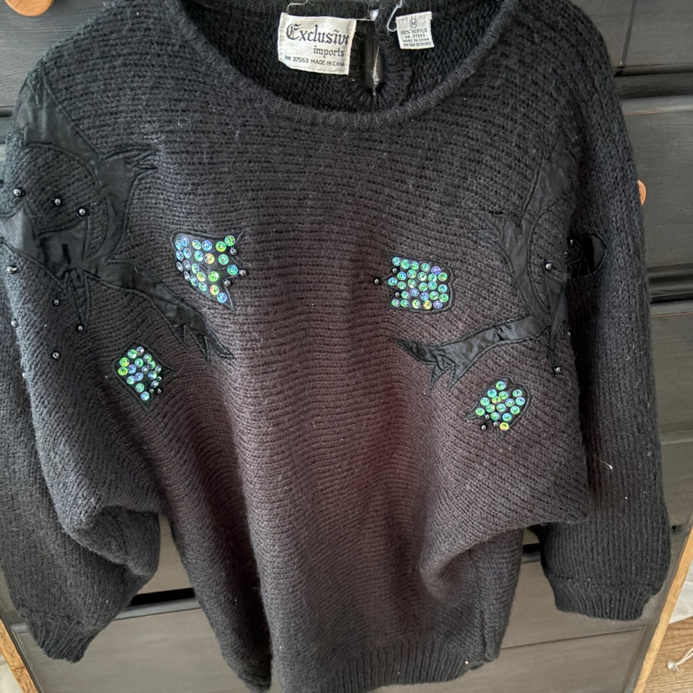 Vintage black sweater